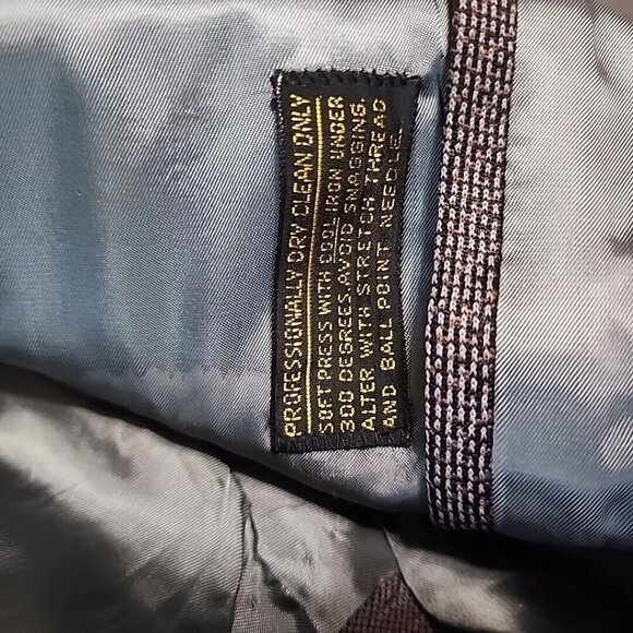 Vintage 60's Rock A Billy 2 Button Suit Jacket Girimonte's Exclusive - Picture 5 of 13